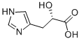 L-B-IMIDAZOLELACTIC ACID, MONOHYDRATE Structure