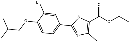 144060-96-8 2-(3-溴-4-异丁氧基苯基)-4-甲基噻唑-5-甲酸乙酯
