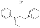 2-(N-PHENYL-N-ETHYL)AMINOETHYLPYRIDINIU& Structure