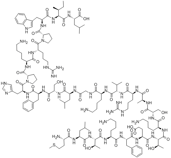 XENIN 25 ACETATE SALT, 144092-28-4, 结构式