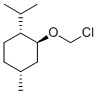 (+)-CHLOROMETHYL ISOMENTHYL ETHER 化学構造式