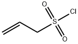 2-プロペン-1-スルホン酸クロリド 化学構造式