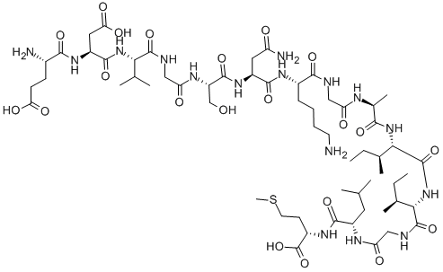 アミロイドΒ-プロテイン (22-35) 化学構造式
