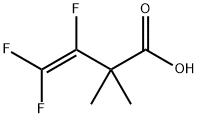 3,4,4-trifluoro-2,2-dimethyl-but-3-enoic acid Structure