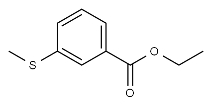 ethyl 3-methylsulfanylbenzoate Structure