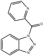1-(2-PYRIDYLCARBONYL)BENZOTRIAZOLE  97 Structure