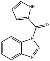 1-(2-吡咯羰基)苯并三唑,144223-32-5,结构式