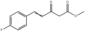 (E)-methyl 5-(4-fluorophenyl)-3-oxopent-4-enoate|5-(4-氟苯基)-3-氧代-4-戊烯酸甲酯