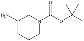 1-BOC-3-AMINOPIPERIDINE 化学構造式