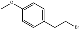 4-(2-溴乙基)苯甲醚, 14425-64-0, 结构式