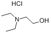 N,N-二乙基乙醇胺盐酸盐,14426-20-1,结构式