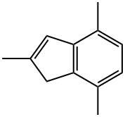 2,4,7-TRIMETHYL-1H-INDENE Structure