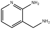 3-(氨基甲基)吡啶-2-胺 结构式