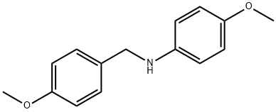 4-Methoxy-N-(4-Methoxybenzyl)aniline, 97% Struktur