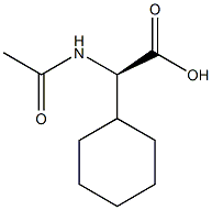 R-N-乙酰基-环丙基乙酸 结构式