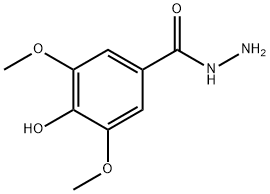 3,5-二甲氧基-4-羟基苯酰肼, 1443-76-1, 结构式