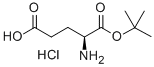 L-谷氨酸-1-叔丁酯盐酸盐 结构式