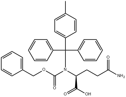 Z-GLN(MTT)-OH,144317-19-1,结构式