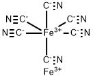 ferric ferricyanide Struktur