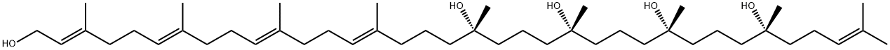 黏帚菌素 A, 144376-62-5, 结构式