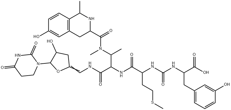 ナプサマイシンD 化学構造式