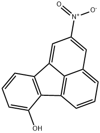 2-Nitro-7-fluoranthenol Struktur