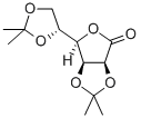 2,3:5,6-二-O-异亚丙基-D-甘露糖酸-1,4-内酯 结构式