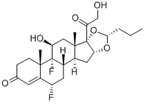 罗氟奈德 结构式