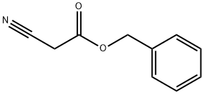 シアノ酢酸ベンジル 化学構造式