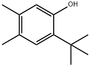 2-tert-butyl-4,5-xylenol Struktur