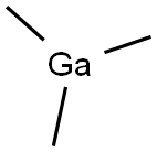 トリメチルガリウム 化学構造式