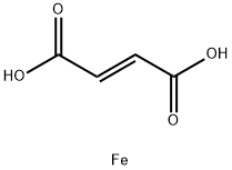 E-2-丁烯二酸铁盐, 14451-00-4, 结构式