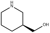 (S)-3-ピペリジンメタノール 化学構造式