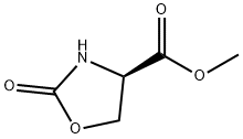 (R)-2-氧代-4-恶唑烷羧酸甲酯, 144542-43-8, 结构式