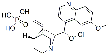 Chloroquinine phosphate Struktur