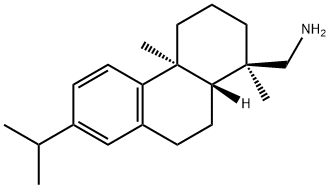 デヒドロアビエチルアミン 化学構造式
