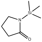 1-(トリメチルシリル)ピロリジン-2-オン 化学構造式