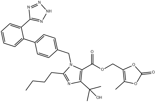 Olmesartan Structure