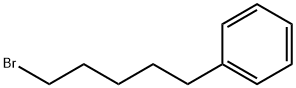 (5-ブロモペンチル)ベンゼン 化学構造式