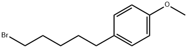 1-溴-5-(4-甲氧苯基)戊烷,14469-84-2,结构式