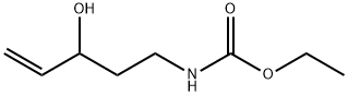 Carbamic  acid,  (3-hydroxy-4-pentenyl)-,  ethyl  ester  (9CI) Struktur