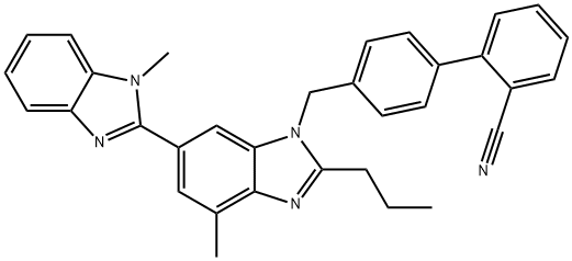 替米沙坦杂质G 结构式