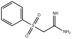 2-BENZENESULPHONYL-ACETAMIDINE 结构式