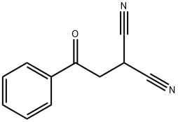 2-(2-氧代-2-苯基乙基)丙二腈 结构式