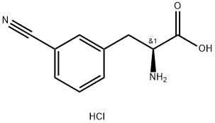 L-3-CYANOPHENYLALANINE Structure