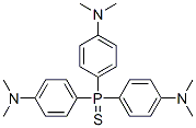 Tris[p-(dimethylamino)phenyl]phosphine sulfide 结构式