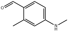 Benzaldehyde, 2-methyl-4-(methylamino)- (9CI) 化学構造式