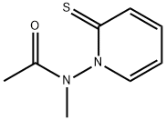Acetamide,  N-methyl-N-(2-thioxo-1(2H)-pyridinyl)- Struktur