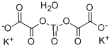 Potassium titanium oxalate Struktur