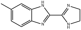 Benzimidazole, 2-(2-imidazolin-2-yl)-5-methyl- (8CI) Structure
